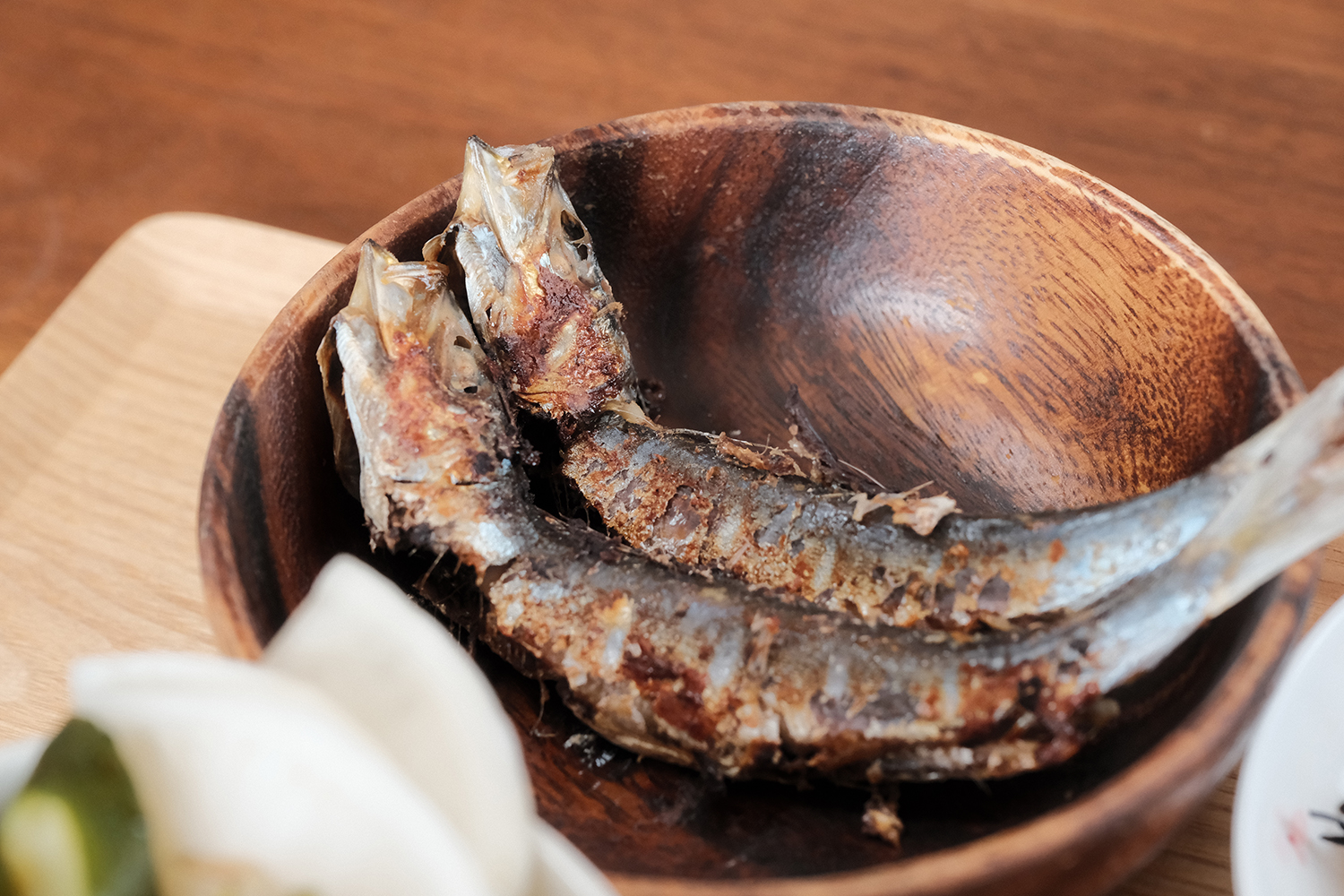 いわし一夜干し 4毒抜き 昼ごはん