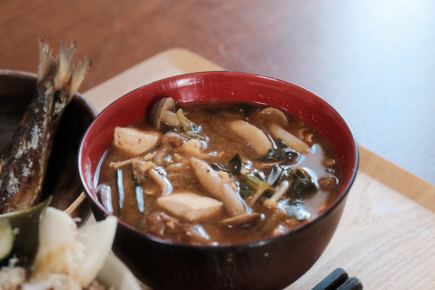 4毒抜き 味噌汁 八丁味噌 白味噌 ブレンド アップ