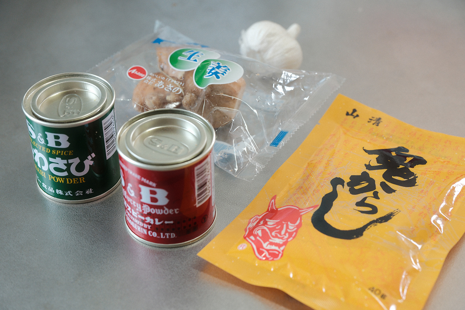 4毒抜き 調味料 粉わさび 粉からし 赤缶カレー粉 まとめ