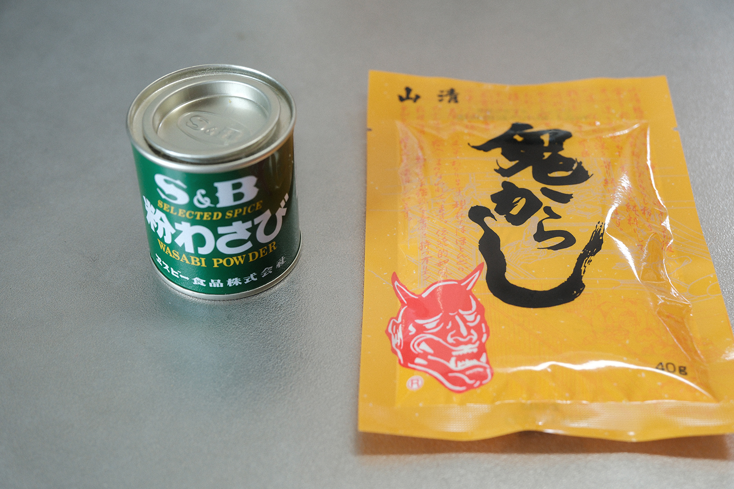 4毒抜き 粉わさび 粉からし パッケージ 原材料