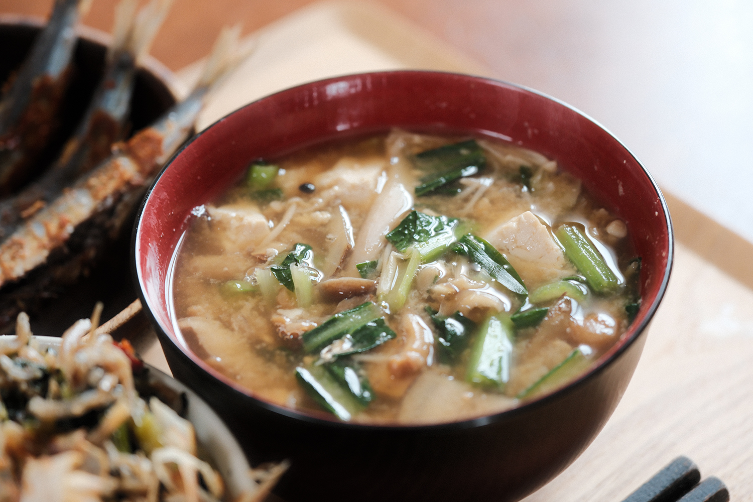 4毒抜き 味噌汁 バリエーション 具沢山 アップ