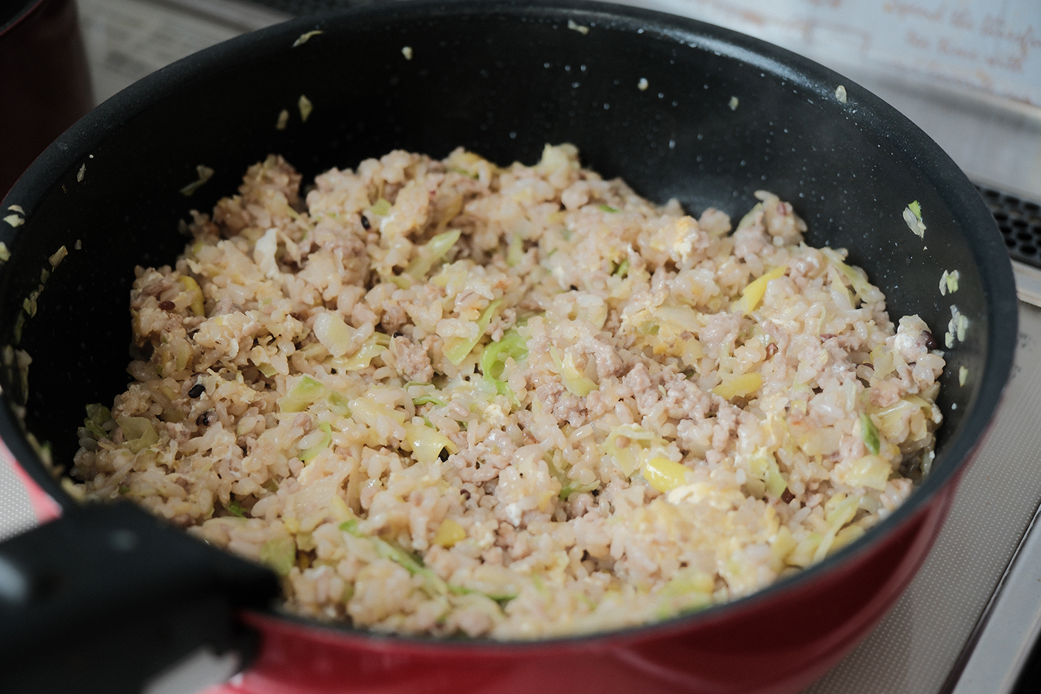 4毒抜き ラードで作った焼き飯