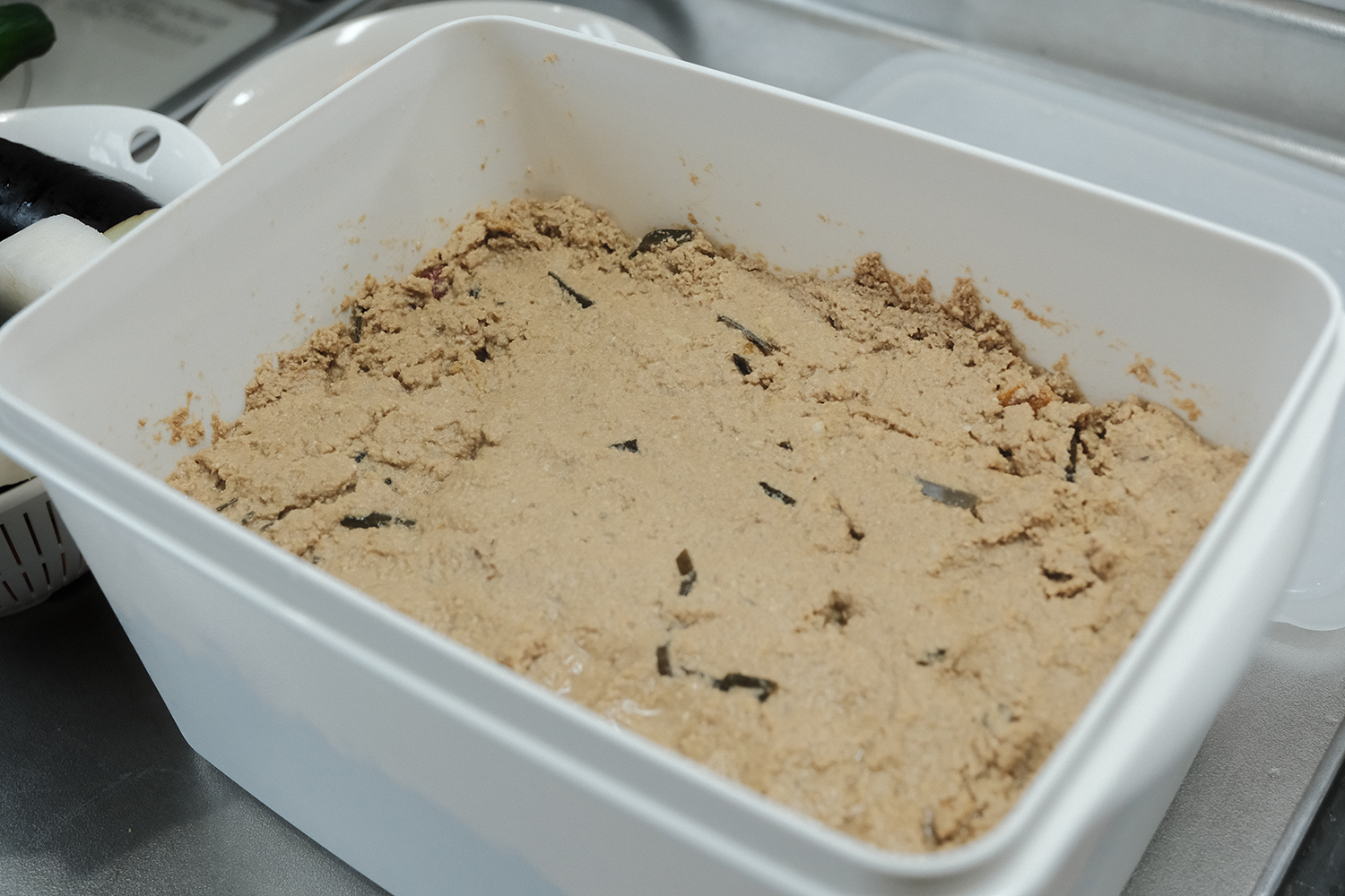 4毒抜き ぬか漬け容器 タッパー 冷蔵庫保存