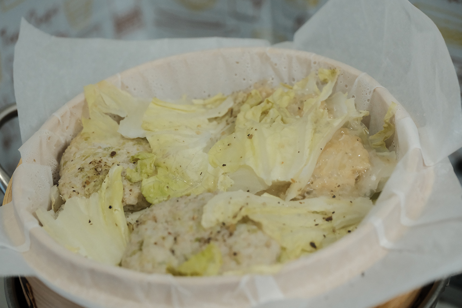 4毒抜き 中華せいろ 杉 21cm 野菜蒸し