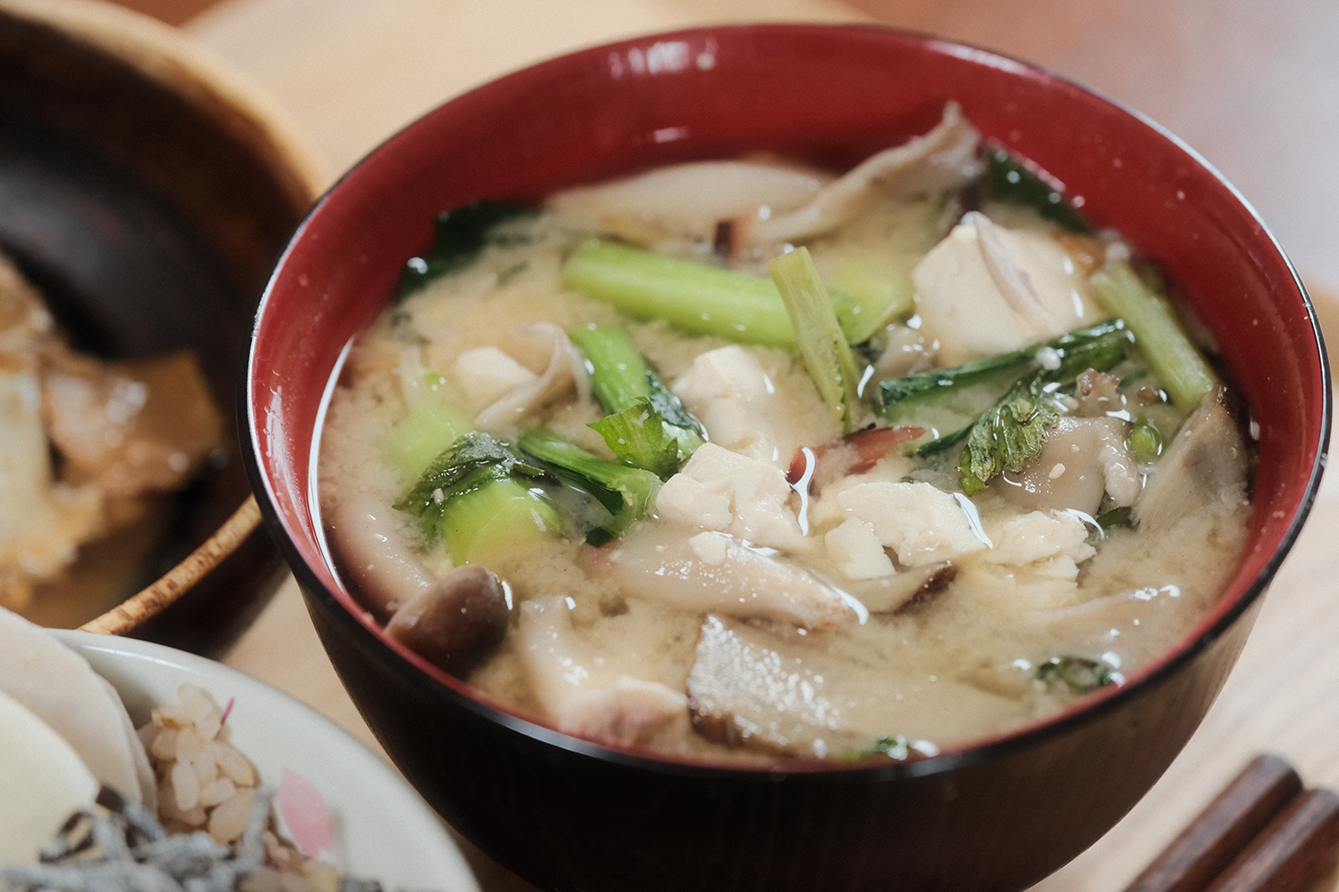 4毒抜き 味噌汁