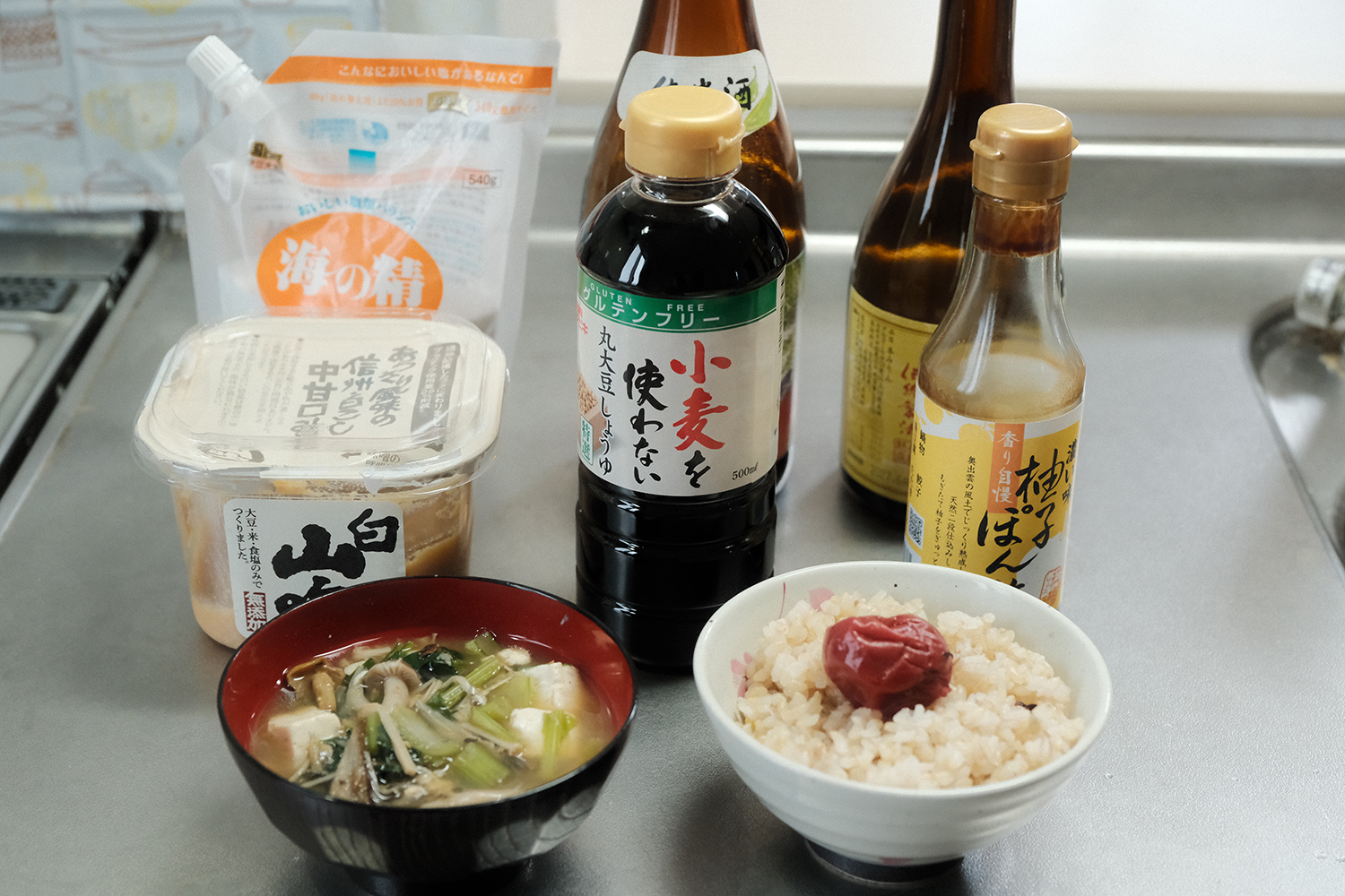 4毒抜き おすすめ調味料 キッチン 食卓