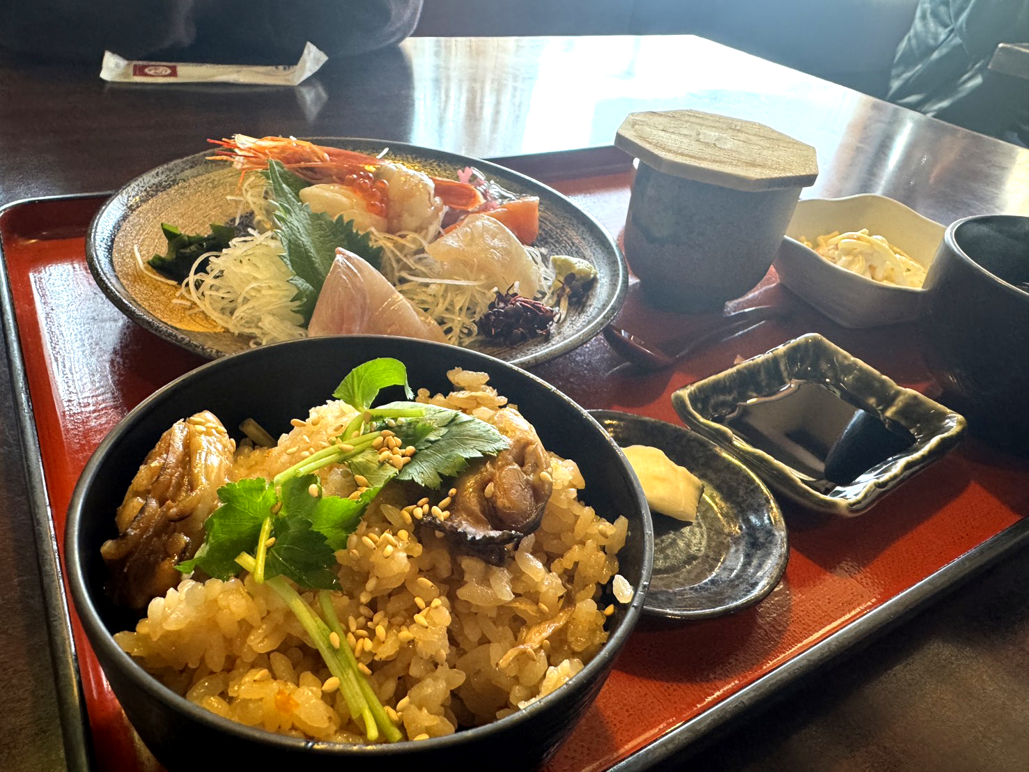 4毒抜き 外食 おにぎり 刺身 メニュー選び