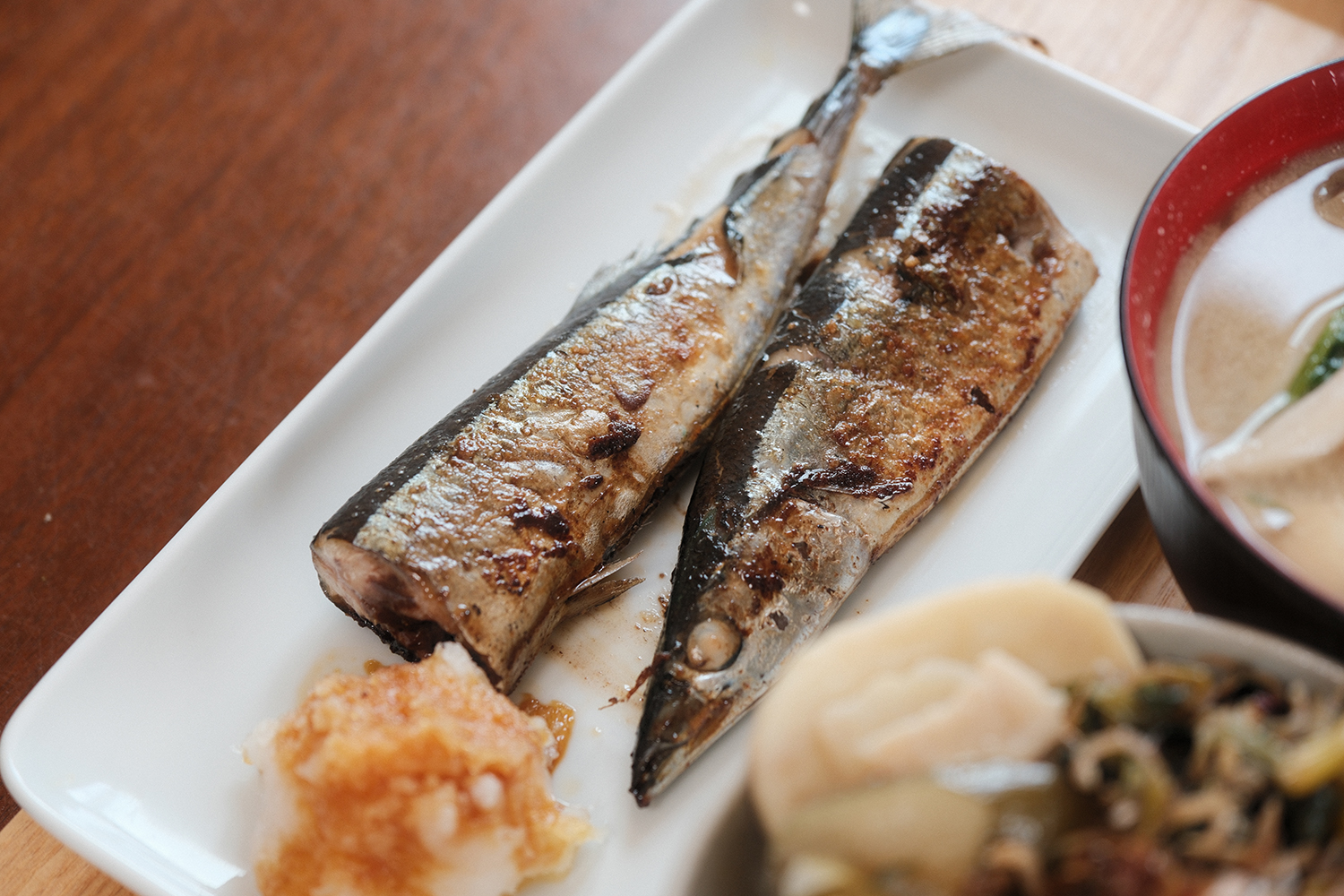 4毒抜き サンマ 大根おろし 焼き魚