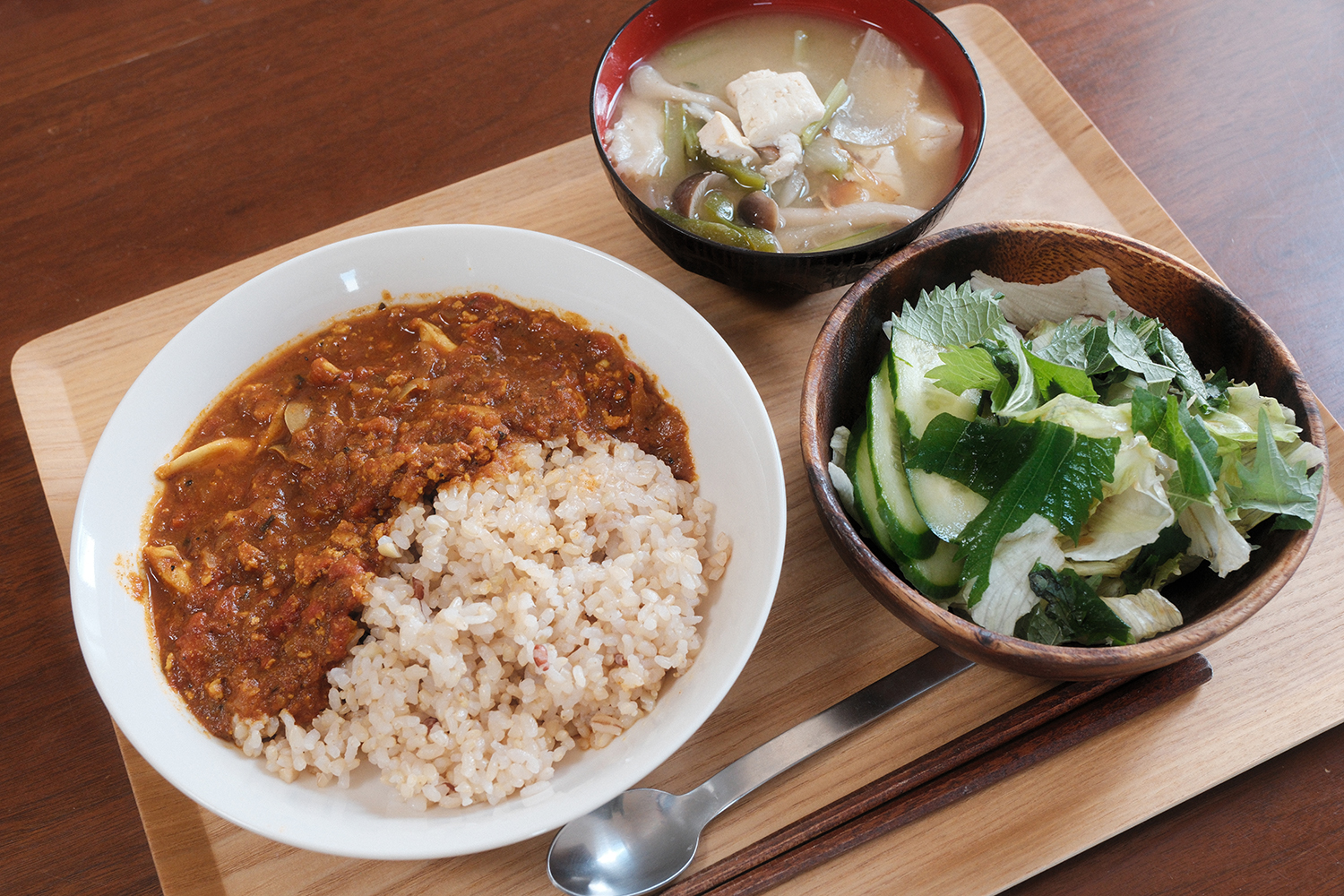カレー定食