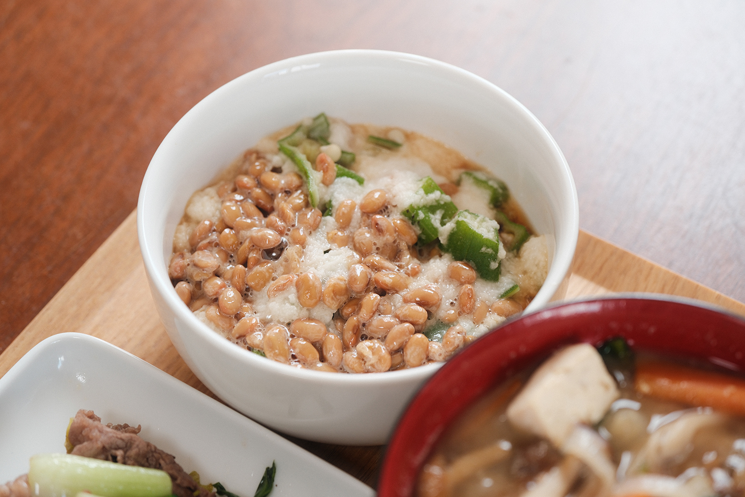 4毒抜き 納豆 オクラ 長芋 ネバネバ小鉢